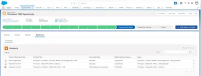 Contracts 365 for Salesforce for Salesforce — screenshot