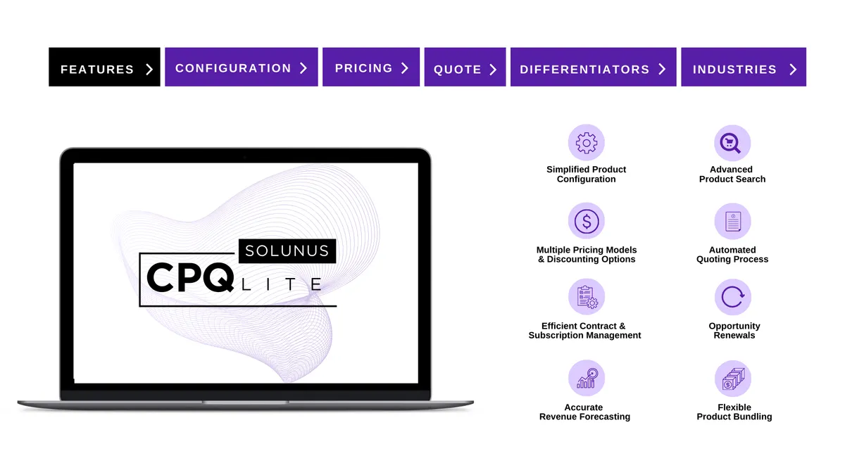 CPQLite — screenshot from the Salesforce AppExchange listing