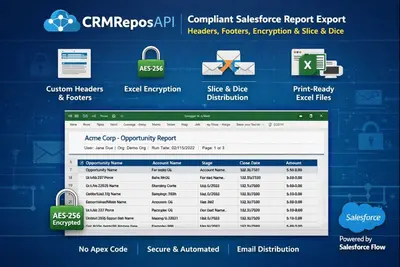 CRMReposAPI for Salesforce — screenshot