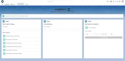 Cryptoloc Secure2Client - Secure Report Transfer for Salesforce — screenshot