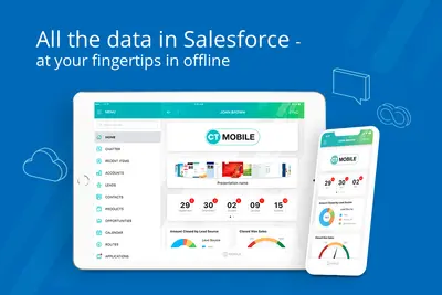 CT Mobile - Field Sales Enablement Software for Salesforce — screenshot