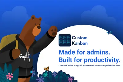 Custom Kanban for Salesforce — screenshot