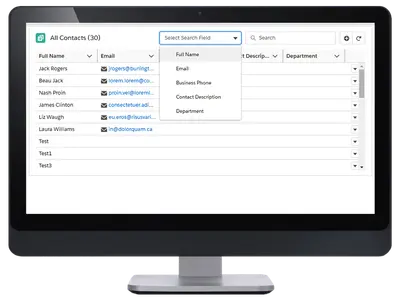 Custom Related List by Extentia for Salesforce — screenshot