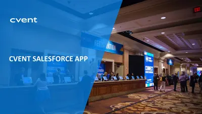 Cvent Salesforce App | Event Management, Marketing & Registration for Salesforce — screenshot
