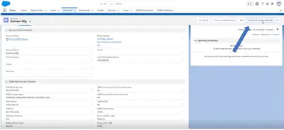 D&B Credit Check for Salesforce for Salesforce — screenshot