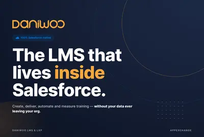 Daniwoo LMS : A Learning Mangement System 100% Salesforce-native for Salesforce — screenshot