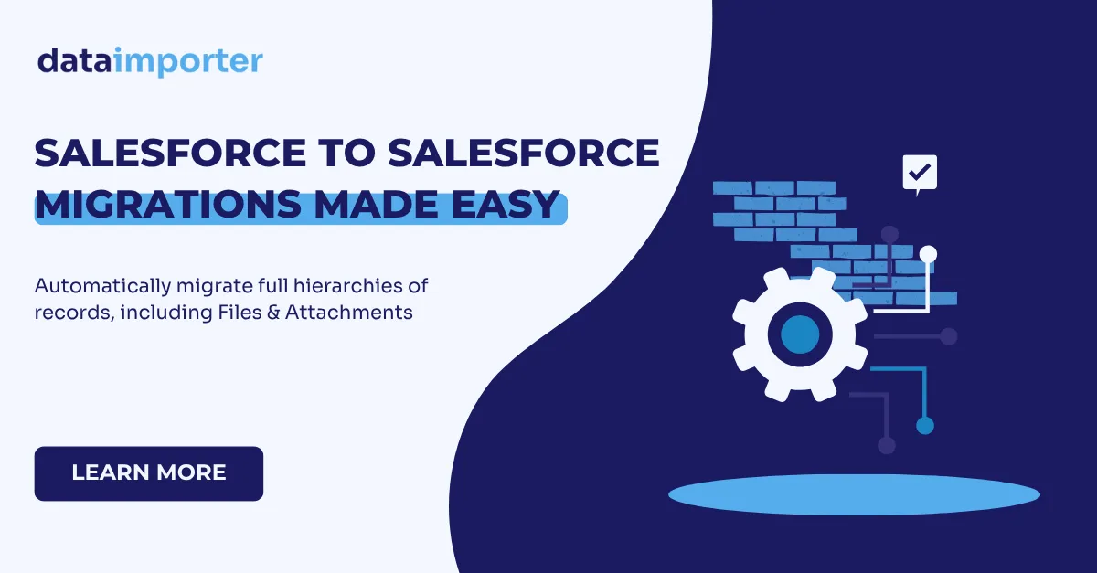 Dataimporter — screenshot from the Salesforce AppExchange listing
