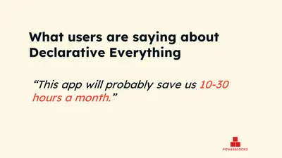 Declarative Everything (formerly Declarative Batch) for Salesforce — screenshot