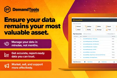 DemandTools: enterprise data quality and deduplication for Salesforce — screenshot