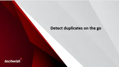 Detect duplicates on the go for Salesforce — screenshot