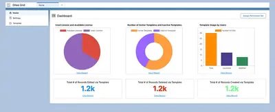 DheeGrid for Salesforce — screenshot