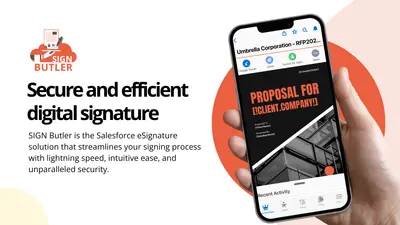 Digital Signatures by PDF Butler for Salesforce — screenshot