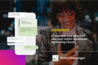 Direct Messenger for Marketing Cloud: Create Omnichannel Messaging Journeys for Salesforce — screenshot