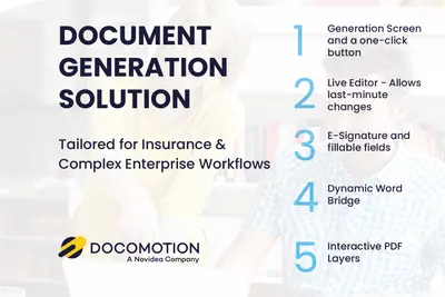 Docomotion Document Generation & Automation For Salesforce | Doc Gen & Signature for Salesforce — screenshot
