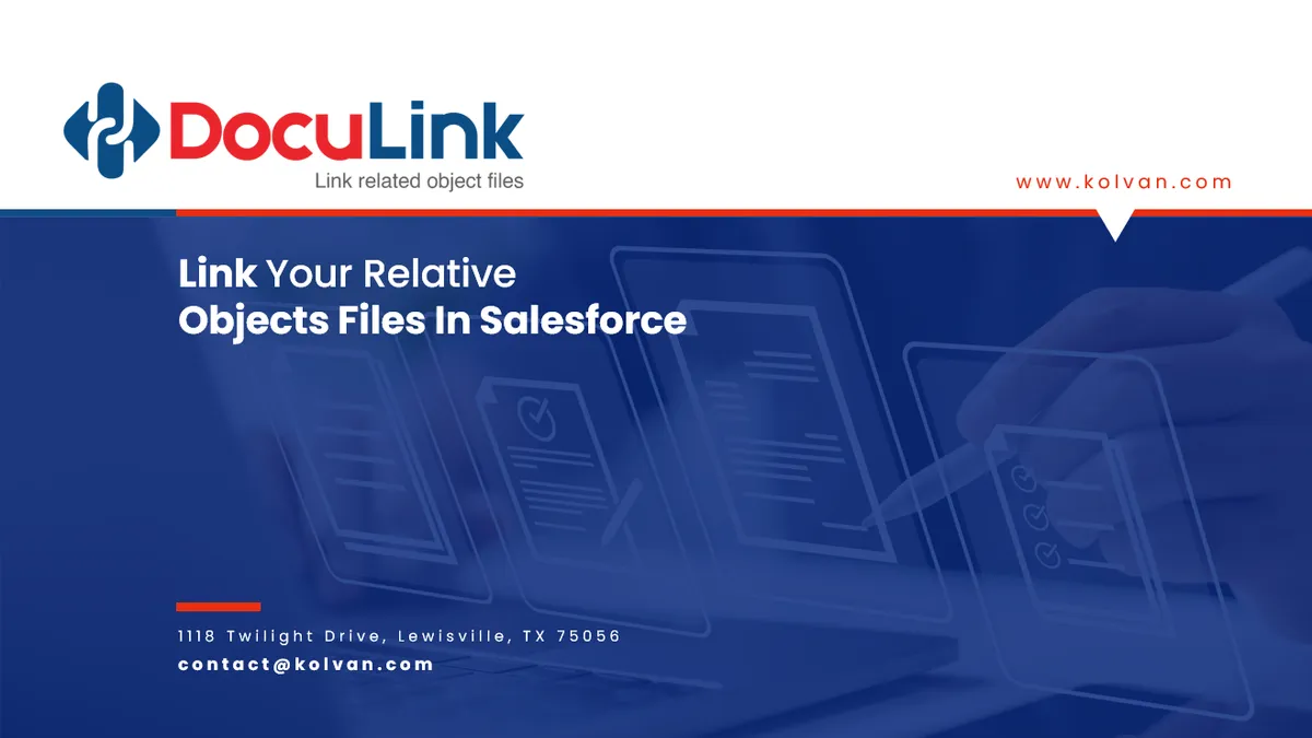 DocuLink — screenshot from the Salesforce AppExchange listing