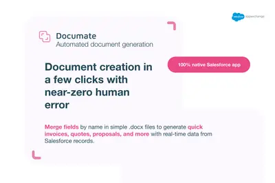 Documate | Automated document generation for Salesforce — screenshot