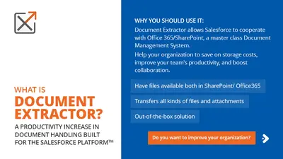 Document Extractor: SharePoint integration for better Document Management for Salesforce — screenshot