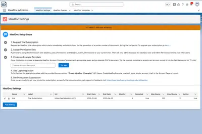 Document Generation for Salesforce - IdealDoc | Simple, Fast, Reliable for Salesforce — screenshot