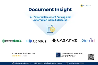 Document Insight: AI-Driven Intelligent Document Processing in Salesforce for Salesforce — screenshot