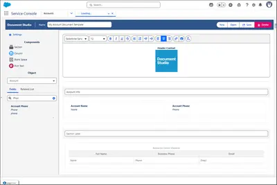 Document Studio for Salesforce — screenshot