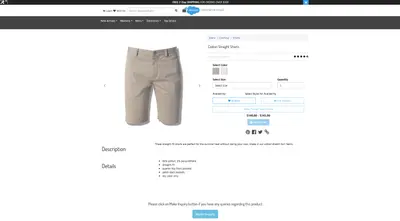 Dotsquares Product Inquiry cartridge for B2C Commerce for Salesforce — screenshot
