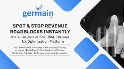 DX Monitoring & Deepest Insights, 360° Observability – GermainUX for Salesforce — screenshot