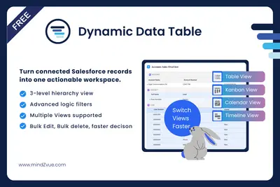 Dynamic Data Table for Salesforce — screenshot