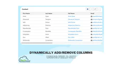 Easy Grid: The most productive custom dynamic table for Salesforce — screenshot