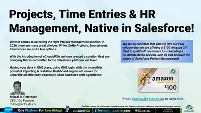 eCloudsPSA for Salesforce — screenshot