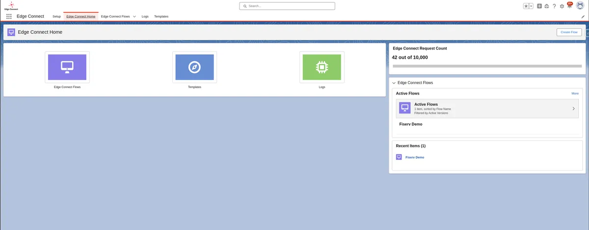 Edge Connect — screenshot from the Salesforce AppExchange listing