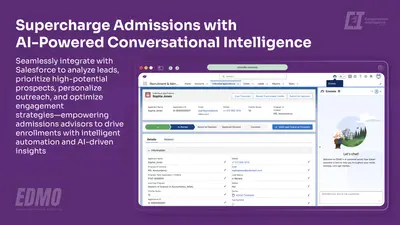 EDMO's Conversational Intelligence for Salesforce — screenshot