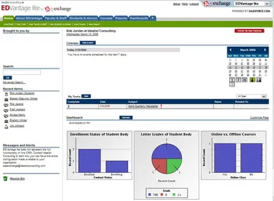 EDVantage lite for Salesforce — screenshot
