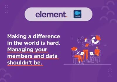 Element AMS - Membership, Event, Certification, Accounting for Associations for Salesforce — screenshot