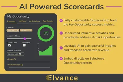 Elvance: AI-Powered PreSales Management for Salesforce | Sales Engineering for Salesforce — screenshot