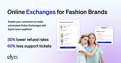 Elyn Returns & Exchanges Module for Salesforce — screenshot