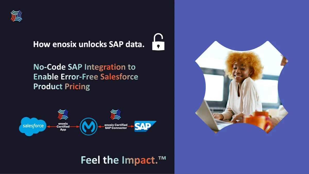 enosix Industry Cloud Integration — screenshot from the Salesforce AppExchange listing