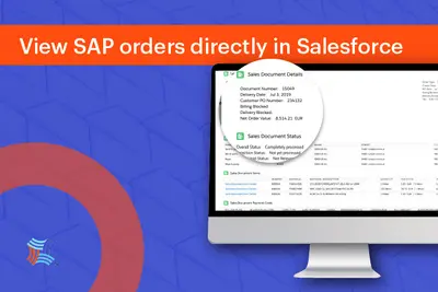 enosix Surface | SAP data in Salesforce - in hours! for Salesforce — screenshot