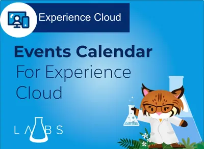 Events Calendar for Experience Cloud (Aura/LWR) for Salesforce — screenshot