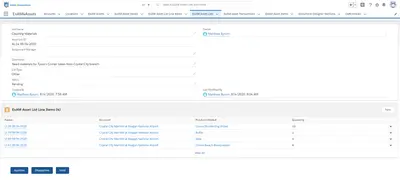 ExAM Assets - Asset and Inventory Management for Salesforce — screenshot