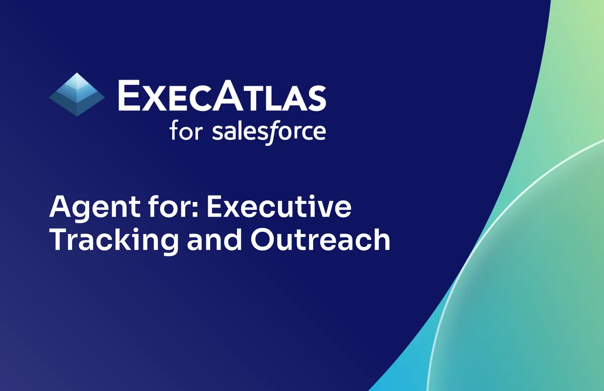 ExecAtlas for Agentforce — screenshot from the Salesforce AppExchange listing