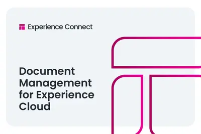 Experience Connect | Document Management for Experience Cloud for Salesforce — screenshot