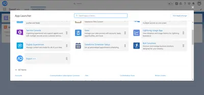 Export++ for Salesforce — screenshot
