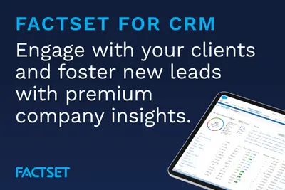 FactSet for CRM for Salesforce — screenshot