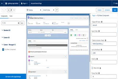 FCL Filters – Smarter Filtering & Segmentation for Salesforce for Salesforce — screenshot