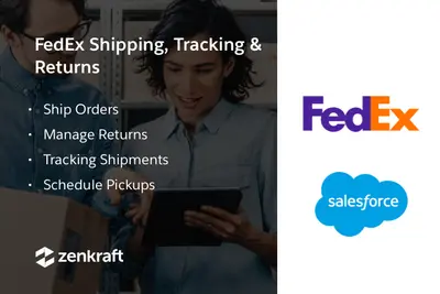 FedEx Shipping App: Salesforce-native Shipping, Tracking and Returns for Salesforce — screenshot