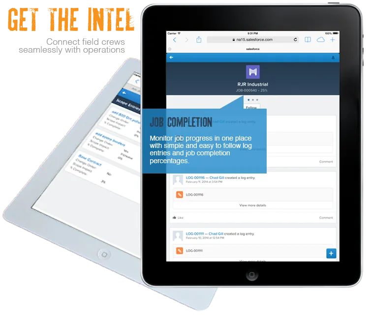 Field Recon — screenshot from the Salesforce AppExchange listing