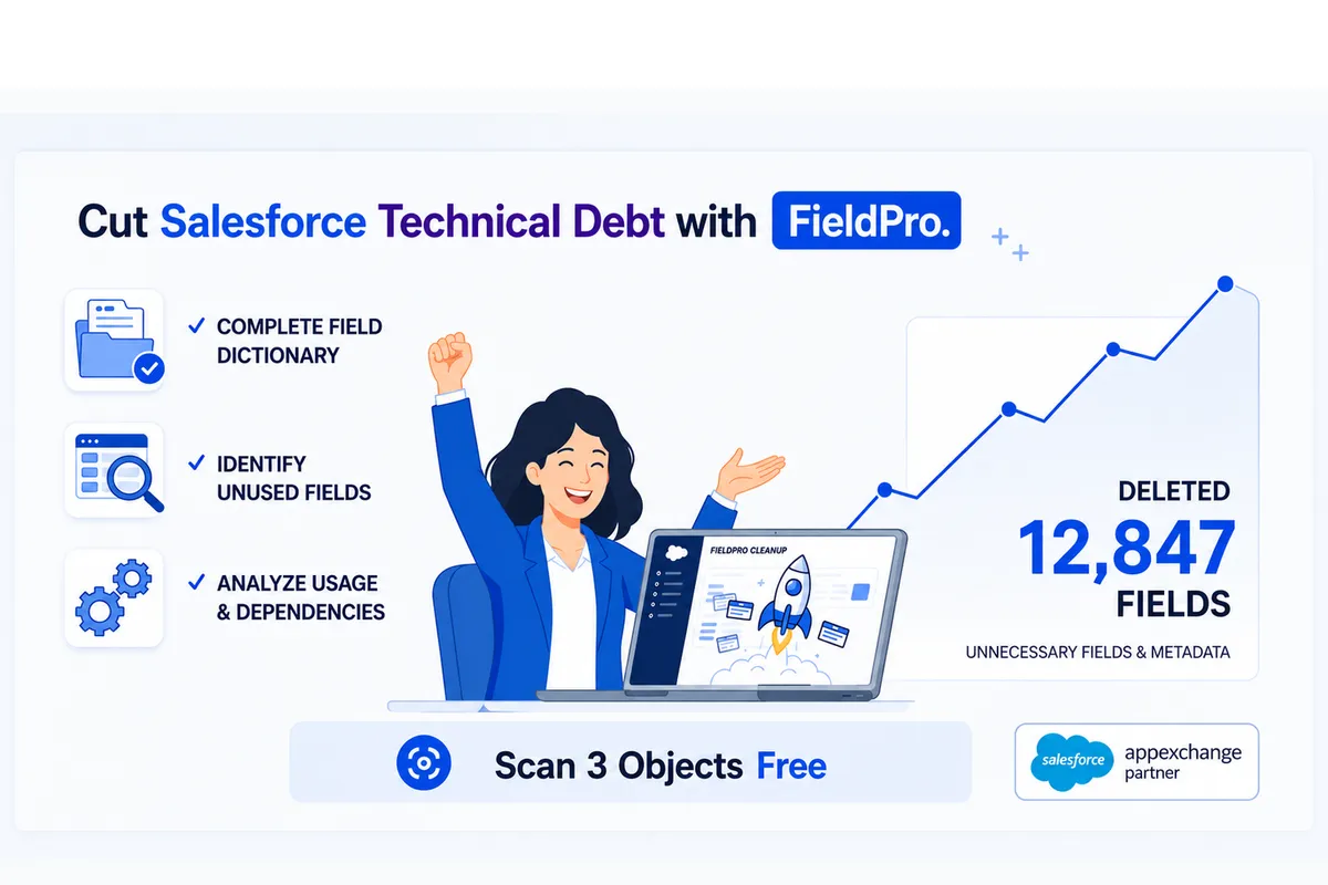 FieldPro — screenshot from the Salesforce AppExchange listing