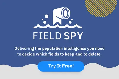 FieldSpy: Field Usage Report | Automatically Syncs with Arovy’s Data Dictionary for Salesforce — screenshot