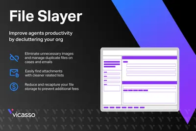 File Slayer: File Management to Delete Junk Files From Cases, Accounts, and more for Salesforce — screenshot