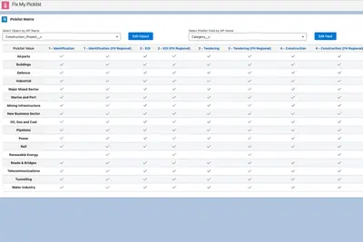 Fix My Picklist for Salesforce — screenshot